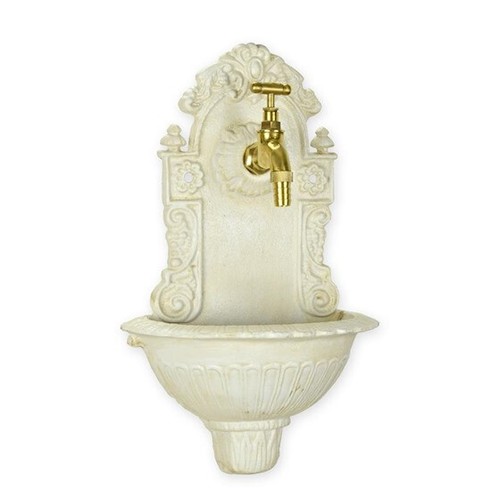 Pflanz brunnen eisenguss mit - pflanz,