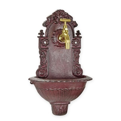 Pflanz brunnen eisenguss mit - brunnen,